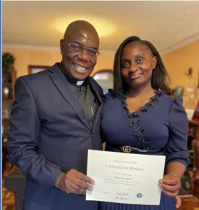 Pastor Agoya ordination service