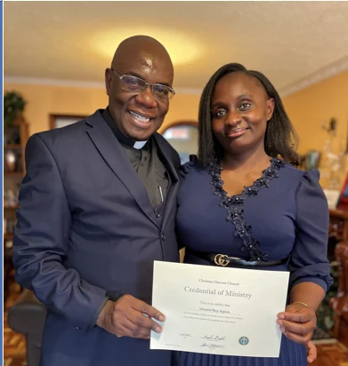 Pastor Agoya ordination service