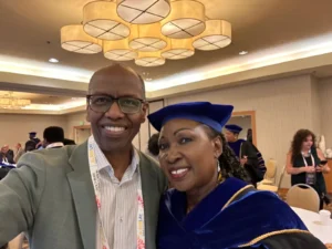 BBI Chairman Dan Ole Shani and founder Pastor Nellie